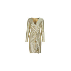 Lauren Ralph Lauren Rövid ruhák CINLAIT-LONG SLEEVE-COCKTAIL DRESS Arany US 2