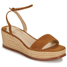 Lauren Ralph Lauren Szandálok / Saruk LEONA-ESPADRILLES-WEDGE Barna 41