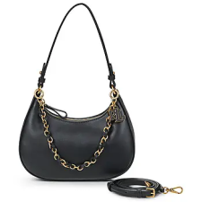 Lauren Ralph Lauren Válltáskák MARCY ZP SHOULDER BAG MEDIUM Fekete Egy méret kézitáska és bőrönd