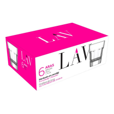 LAV aras liqueur 45ml lik&#337;rös pohár szett 6 darabos lv-ara209f bögrék, csészék