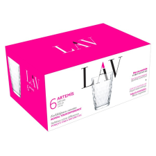 LAV artemis long drink 415ml koktélos pohár szett 6 darabos lv-art256f bögrék, csészék
