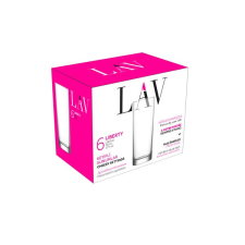 LAV LAV Empire Long Drink 360ml koktélos pohár szett 6 darabos LV-LBR340F konyhai eszköz