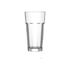 LAV modern üveg pohár készlet - 360 ml (6 darab) üdítős pohár