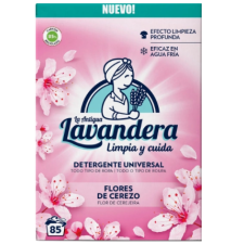 LAVANDERA cseresznyevirág mosópor 4,675 kg, 85 adag tisztító- és takarítószer, higiénia