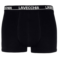  LAVECCHIA férfi boxeralsó FL-1020-1 túlméretezett férfi boxeralsó, Fekete 4XL
