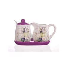 Lavender Cukortartó és tejkiöntő LAVENDER, 4 részes konyhai eszköz