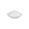  LAVEO BRESSO akril fehér zuhanytálca, 90 cm, magasság: 16 cm, mélység: 5 cm
