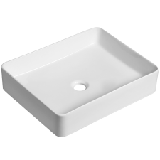 LAVEO Kvadrato mosdótál 47x36 cm négyszögletes fehér VUK6247 fürdőkellék