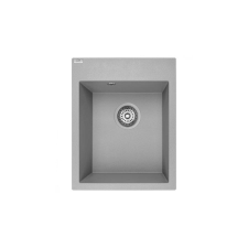 LAVEO (PICO) Gránit mosogató: egymedencés, szürke mosogatótálca