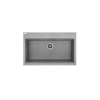 LAVEO TAU 8 Gránit mosogató: egymedencés, szürke, SRT_5108