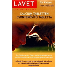 Lavet Calcium Tabletten - Vitamin készítmény (csonterősítő) macskák részére 40g/50db tbl. macskafelszerelés