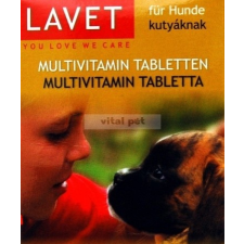  LAVET kutya multivitamin tabletta vitamin, táplálékkiegészítő kutyáknak