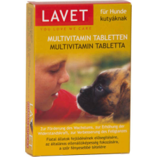  Lavet Multivitamin Kutyáknak 50 x vitamin, táplálékkiegészítő kutyáknak