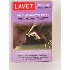 Lavet MULTIVITAMIN MACSKA 50X vitamin, táplálékkiegészítő macskáknak