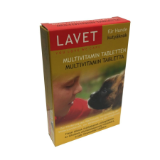  Lavet Vitamin Tabletta Kutyáknak 50db/csomag MULTI vitamin, táplálékkiegészítő kutyáknak