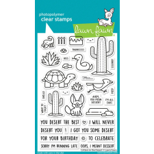 Lawn Fawn Critters In The Desert Szilikonbélyegző LF3415 Clear Stamps (1 csomag) bélyegző