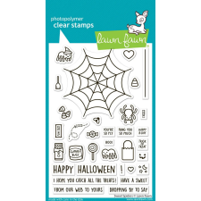 Lawn Fawn Sweet Spiders Szilikonbélyegző LF3492 Clear Stamps (1 csomag) bélyegző