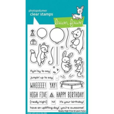 Lawn Fawn Szilikonbélyegző LF2215, Clear Stamps / Really High Five - (1 csomag) bélyegző