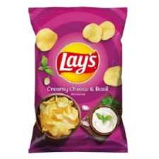 Lay`s Burgonyachips LAY`S krémsajtos-bazsalikomos 60g előétel és snack