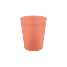  Lazacszín Pastel Salmon micro prémium műanyag pohár 250 ml konyhai eszköz