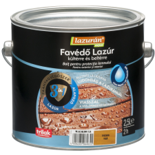 Lazurán LAZURÁN AQUA 3IN1 CÉDRUS 2,5L favédőszer és lazúr