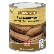 Lazurán LAZURÁN LENOLAJKENCE BEERESZTŐ ÉS PÓRUSTÜMÍTŐ 0,75L SZÍNTELEN alapozófesték