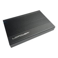 LC-Power LC Power LC-25U3-C 2.5" USB-C 3.2 Külső HDD/SSD ház - Fekete asztali számítógép kellék