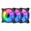 LC POWER LC Power LC-CF-120-ARGB-KIT-R-B 3x120mm ARGB Case Fan Black