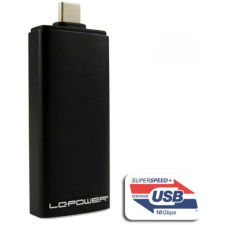 LC POWER USB 3.1 Type-C - M.2 SATA SSD külső ház (LC-M2-C-42MM) (LC-M2-C-42MM) asztali számítógép kellék