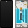  LCD Kijelző Modul Motorola Moto G75, Szénszürke