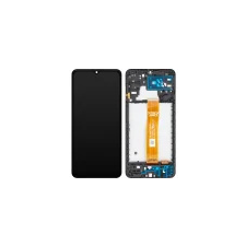  LCD kijelző modul MP Samsung Galaxy A04s A047, Utángyártott, Fekete mobiltelefon, tablet alkatrész