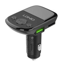 LDNIO Bluetooth C706Q, 2USB, AUX FM Transmitter + USB-C kábel kábel és adapter