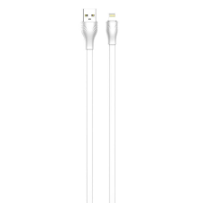 LDNIO Kábel USB és Lightning LDNIO LS553, 2.1A, 2m (fehér) kábel és adapter