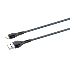 LDNIO LS522 2m USB - Lightning kábel (szürke-kék) kábel és adapter
