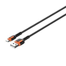 LDNIO LS532 USB - Micro USB 2m Cable (Grey-Orange) kábel és adapter