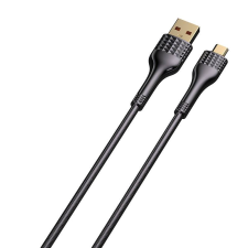 LDNIO LS652 USB-A - microUSB kábel 30W 2m sötétszürke (5905316144286) (5905316144286) kábel és adapter