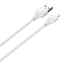 LDNIO USB Lightning kábel LDNIO LS543, 2.1A, 1m (fehér) kábel és adapter