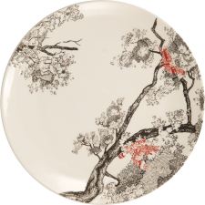 LE COQ Porcelaine LE COQ »Kerasiá« Lapos tányér, ø: 190 mm tányér és evőeszköz