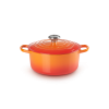 Le Creuset Signature 24cm Öntöttvas főzőedény - Narancssárga