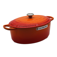 Le Creuset Signature 35cm Öntöttvas főzőedény - Piros edény