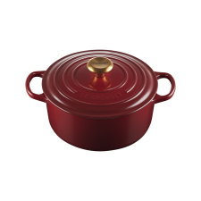 Le Creuset Signature Öntöttvas lábas Ø 22cm 3,3L - Piros edény
