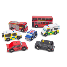 Le Toy Van fa játék autókészlet London fajáték