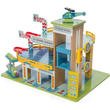 Le Toy Van Garage Le Grand garázs autópálya és játékautó