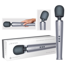 le Wand le WAND - exkluzív, akkus masszírozó vibrátor (ezüst) vibrátorok