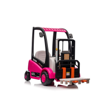 LEAN CARS Akkumulátoros targonca XMX638 Pink elektromos járgány