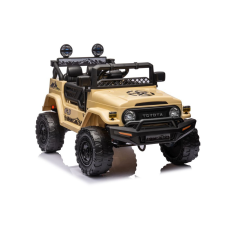 LEAN CARS Autó akkumulátor Toyota FJ Khaki 4x4 elektromos járgány
