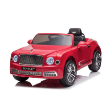 LEAN CARS Bentley Mulsanne lakkozott piros elektromos kisautó 10549 elektromos járgány