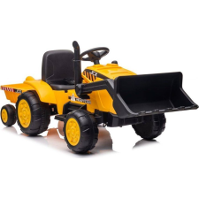 LEAN CARS Elektromos Traktor S617 13543 - Szülői Távirányítóval, Sárga (13543) távirányítós modell
