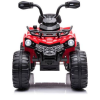 LEAN CARS JS009 12 V Elektromos Quad 9060 - 2 Darab 45 W Motorral, Gombos Indulással, Váltókarral, Piros (9060-uniw)