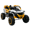 LEAN CARS M3 sárga-fehér akkumulátoros terepjáró